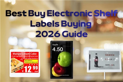 Útmutató a Best Buy elektronikus polccímkék vásárlásához 2026