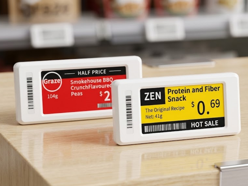 How Much Space Do Electronic Shelf Labels Actually Take Up