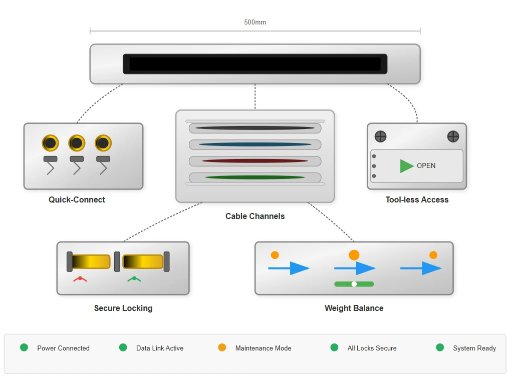 Cable Management & Installation Features